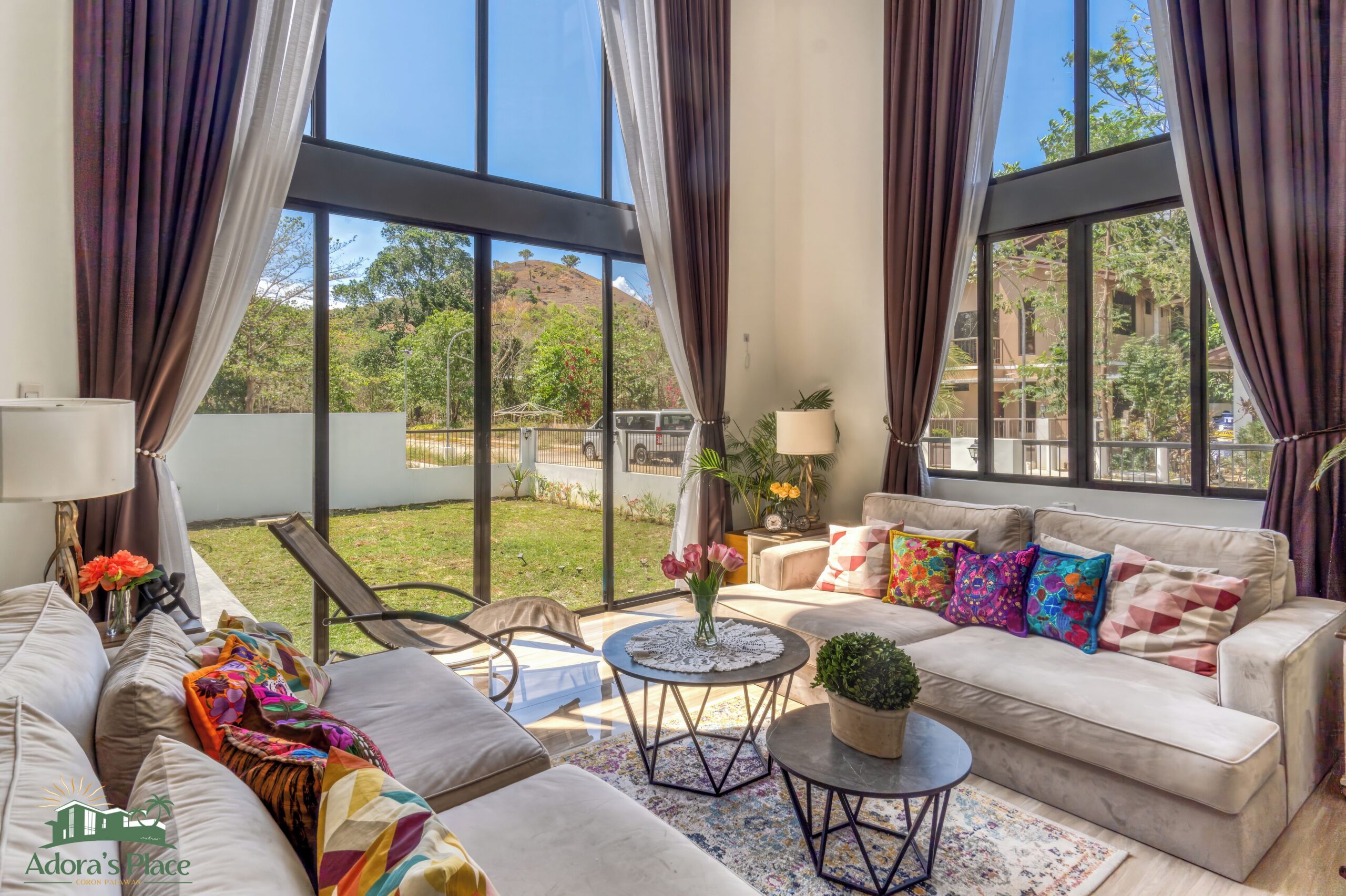 Adora's Place in Coron, Palawan. Fully air-conditioned private home. Sleeps 12.